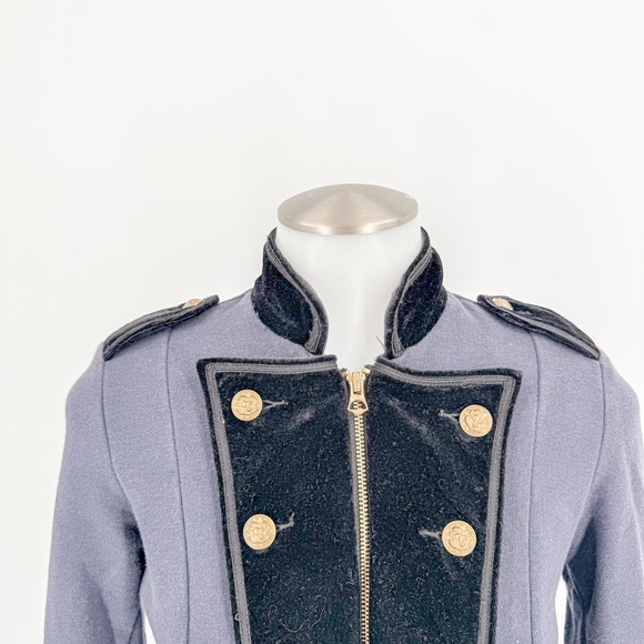 Ralph Lauren Blue and Black Military Blazer - Picture 3 of 8